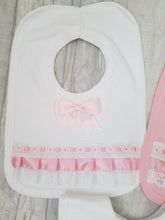 Load image into Gallery viewer, Spanish Style Ribbon Slot Bib