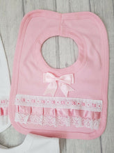 Load image into Gallery viewer, Spanish Style Ribbon Slot Bib