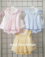 Load image into Gallery viewer, Girls Pretty Candy Striped Dress Set