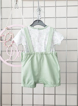 Load image into Gallery viewer, Baby Boys Elephant Dungaree &amp; T shirt 2 Piece Set