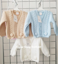 Load image into Gallery viewer, Boys Girls Knitted Pom Pom Cardigans