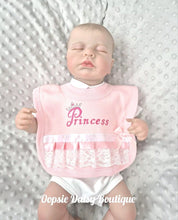 Load image into Gallery viewer, Prince &amp; Princess Baby Bib