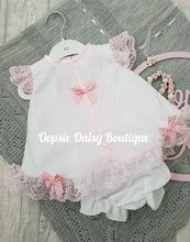 Load image into Gallery viewer, Baby Girls Angel Dress Sets with Knickers