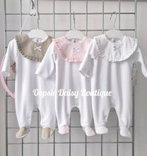 Load image into Gallery viewer, Baby Girls Pretty Portuguese Romper All In One