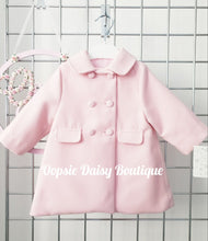 Load image into Gallery viewer, Girls Pink Traditional Style Coat