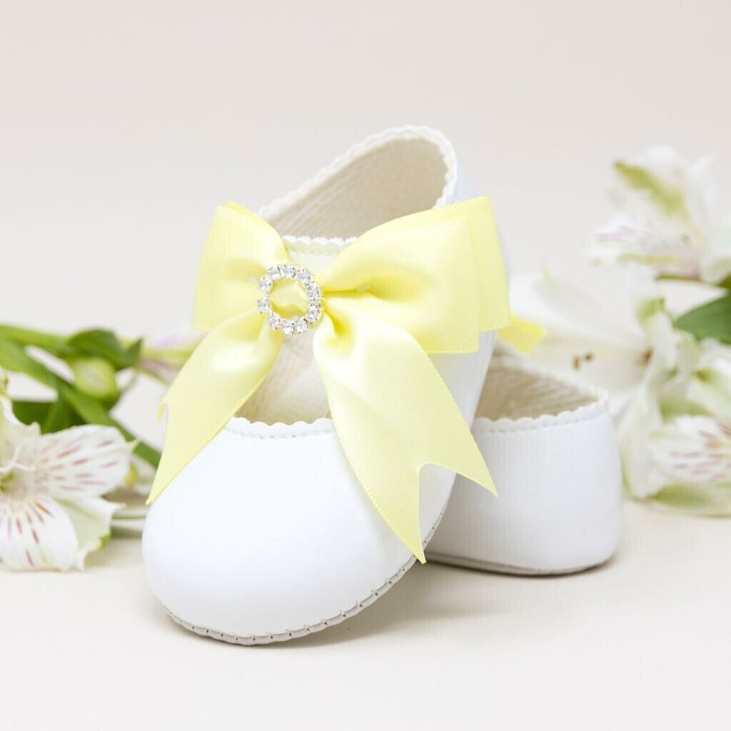 Baby Girls Ribbon Shoes Baypods Sizes upto 18mth