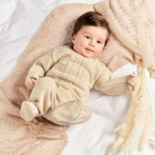 Load image into Gallery viewer, Beige Knitted Trouser Suit - Dandelion