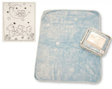 Load image into Gallery viewer, Embossed Baby Blanket Mink Supersoft Teddy Bear Design
