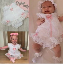 Load image into Gallery viewer, Baby Girls Angel Dress Sets with Knickers