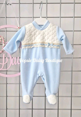 Blue Beautiful Portuguese Romper