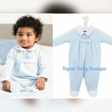Load image into Gallery viewer, Boys Sailboat Romper All In One Dandelion Baby
