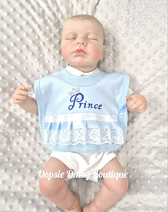 Prince & Princess Baby Bib