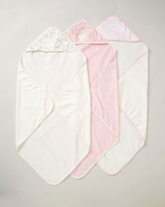 Baby Hooded Towel Set x 6 Piece Bunny Design