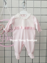 Load image into Gallery viewer, Girls Pink Pretty Portuguese Romper