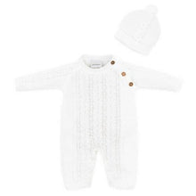 Load image into Gallery viewer, Boys Girls Knitted Romper &amp; Hat Sets Dandelion Unisex