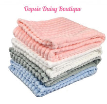 Load image into Gallery viewer, Baby Blanket Supersoft Waffle Wrap