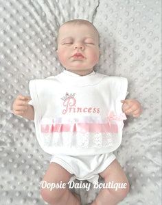 Prince & Princess Baby Bib