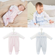 Load image into Gallery viewer, Baby Rabbit &amp; Star Smocked Romper All In One Dandelion Baby