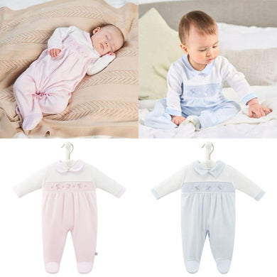 Baby Rabbit & Star Smocked Romper All In One Dandelion Baby