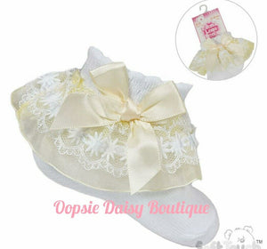 Baby Girls Frilly Ankle Socks