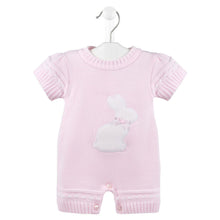 Load image into Gallery viewer, Baby Knitted Bunny Romper  - Dandelion
