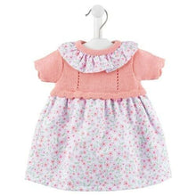 Load image into Gallery viewer, Girls Pretty Floral Part Knitted Baby Dress - Dandelion
