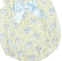 Load image into Gallery viewer, Girls Lemon Floral Spanish Romper
