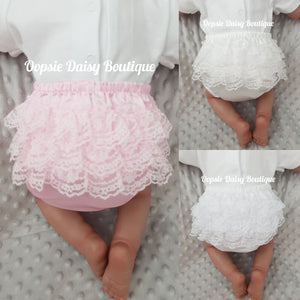 Baby Girls Satin Frilly Knickers