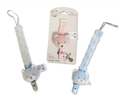 Baby Dummy Clips Teddy Bear Dummy Holder