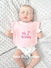 Load image into Gallery viewer, My 1st Birthday Bib