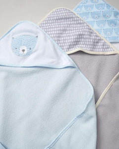 Baby Hooded Towel Set x 6 Piece Bear Design