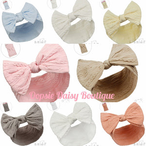 Baby Headband Big Bow Headbands