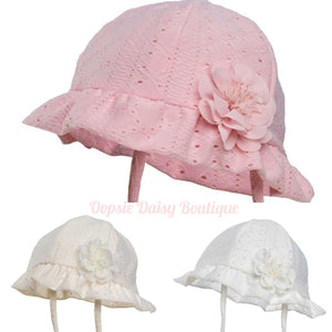 Baby Girls Summer Bonnet Hat