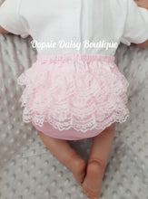 Load image into Gallery viewer, Baby Girls Satin Frilly Knickers