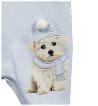 Load image into Gallery viewer, Designer Baby Boys Dungaree Puppy Set