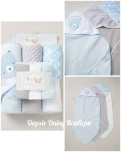 Load image into Gallery viewer, Baby Hooded Towel Set x 6 Piece Bear Design