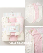 Load image into Gallery viewer, Baby Hooded Towel Set x 6 Piece Bunny Design