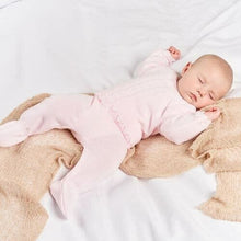 Load image into Gallery viewer, Baby Girls Pink Knitted Trouser Set - Dandelion