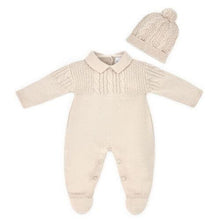 Load image into Gallery viewer, Boys Girls Knitted Romper &amp; Hat Sets Dandelion Unisex