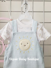 Load image into Gallery viewer, Baby Boys Vintage Toys Dungaree &amp; T shirt 2 Piece Set