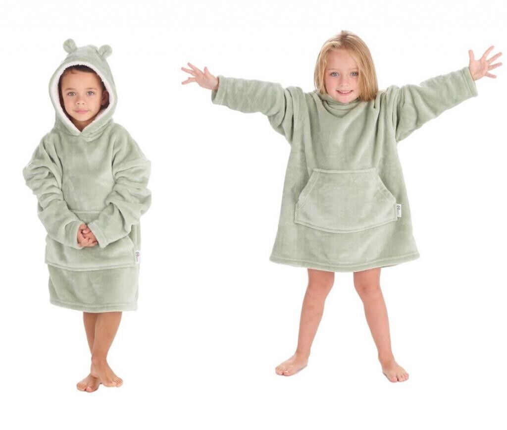 Girls Boys Super Cosy  Snuggle Hoodie