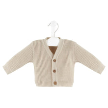 Load image into Gallery viewer, Boys Girls Beige Pebble Cardigan Dandelion
