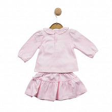 Load image into Gallery viewer, Designer Baby Girls Pink Fur Heart Skirt Set