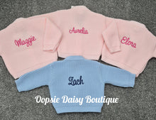 Load image into Gallery viewer, Personalised Baby Cardigan