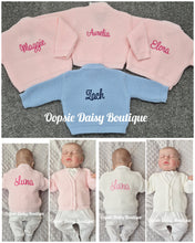 Load image into Gallery viewer, Personalised Baby Cardigan