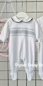 Baby Soft Cotton Smocked Romper