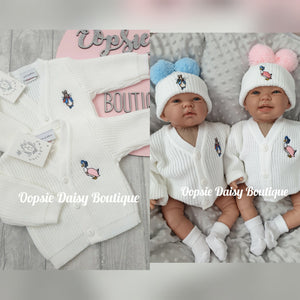 Baby Boys Girls Peter Rabbit Cardigans Jemima Puddleduck