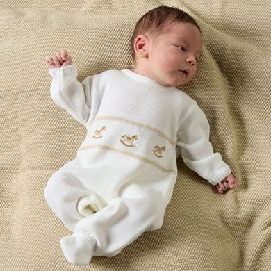 Rocking Horse Knitted Romper Dandelion Unisex