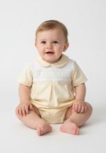 Load image into Gallery viewer, Baby boy romper - front