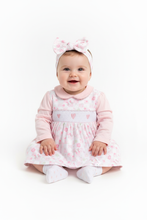 Load image into Gallery viewer, Baby girl in bunny dress outfit - Option 9